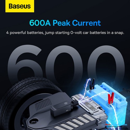 Baseus 600A Super Energy Alpha Series Jump Starter (6M)